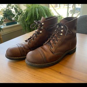 Red Wing Iron Ranger Boot Size 7